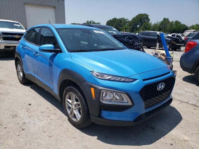 KM8K12AA1MU640088 - 2021 HYUNDAI KONA SE BLUE photo 4