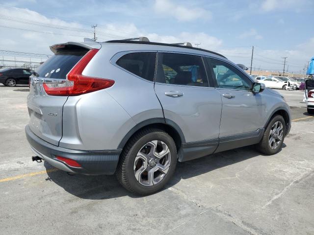 7FARW2H83JE022562 - 2018 HONDA CR-V EXL SILVER photo 3