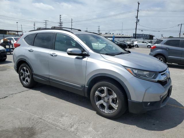 7FARW2H83JE022562 - 2018 HONDA CR-V EXL SILVER photo 4