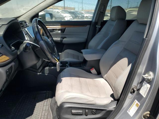 7FARW2H83JE022562 - 2018 HONDA CR-V EXL SILVER photo 7