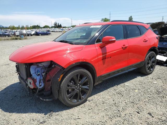 3GNKBJRS3KS703513 - 2019 CHEVROLET BLAZER RS RED photo 1