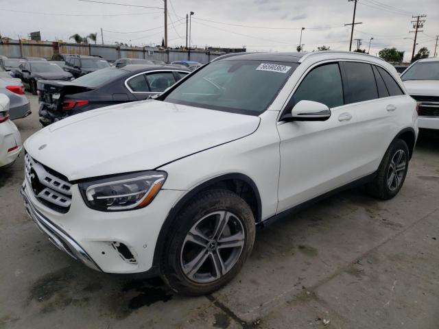 W1N0G8EB6MV287317 - 2021 MERCEDES-BENZ GLC 300 4MATIC WHITE photo 1