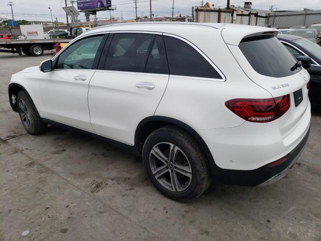 W1N0G8EB6MV287317 - 2021 MERCEDES-BENZ GLC 300 4MATIC WHITE photo 2