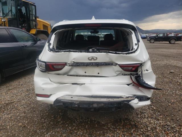 5N1DL0MMXLC504236 - 2020 INFINITI QX60 LUXE WHITE photo 6