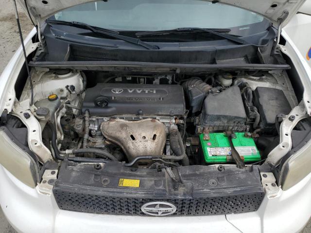 JTLKE50E281032171 - 2008 TOYOTA SCION XB WHITE photo 12