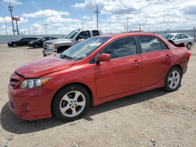 5YFBU4EE2CP008040 - 2012 TOYOTA COROLLA BASE RED photo 1