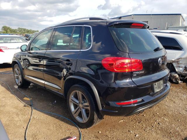 WVGTV7AX3HK006700 - 2017 VOLKSWAGEN TIGUAN SPORT BLACK photo 2