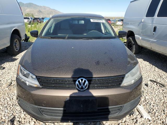 3VW2K7AJXDM228199 - 2013 VOLKSWAGEN JETTA BASE 棕色 照片 5