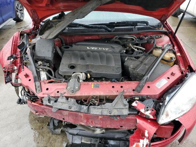 2G1WB5E36F1167330 - 2015 CHEVROLET IMPALA LIM LT RED photo 11