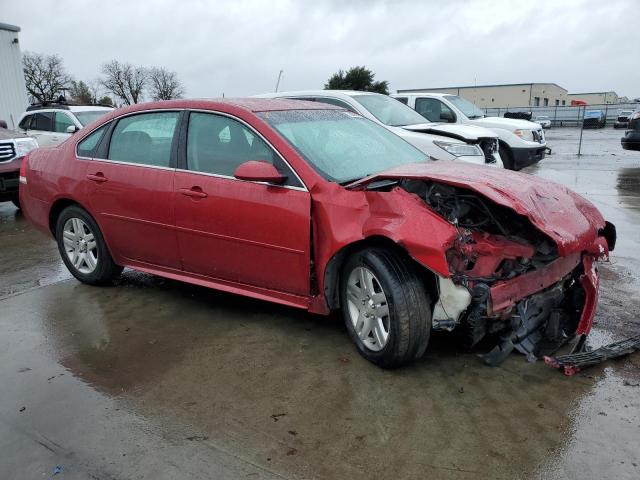 2G1WB5E36F1167330 - 2015 CHEVROLET IMPALA LIM LT RED photo 4