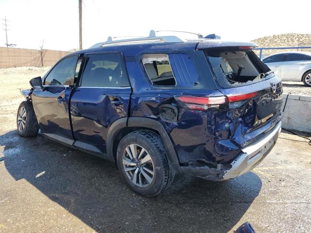 5N1DR3CC4NC247120 - 2022 NISSAN PATHFINDER SL BLUE photo 2