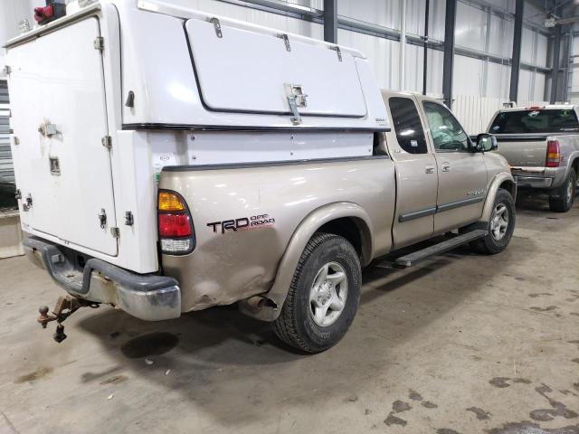 5TBBT44123S397800 - 2003 TOYOTA TUNDRA ACCESS CAB SR5 GOLD photo 3