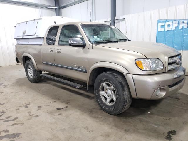 5TBBT44123S397800 - 2003 TOYOTA TUNDRA ACCESS CAB SR5 GOLD photo 4