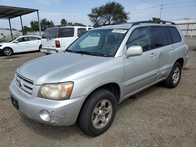 JTEGD21A440101369 - 2004 TOYOTA HIGHLANDER SILVER photo 2