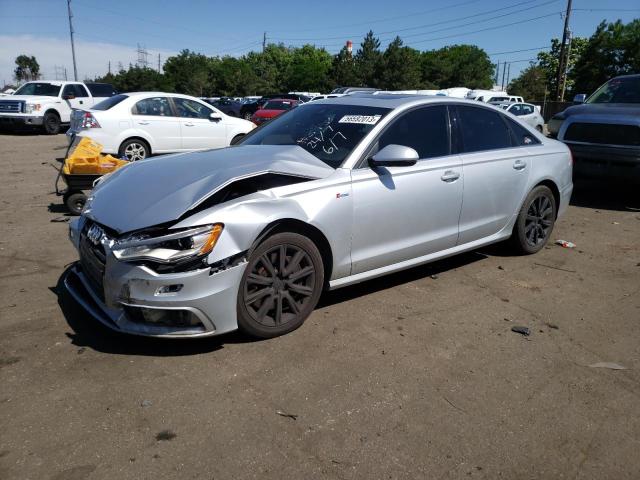 WAUHGAFC4EN144678 - 2014 AUDI A6 PRESTIGE ნაცრისფერი ფოტო 1