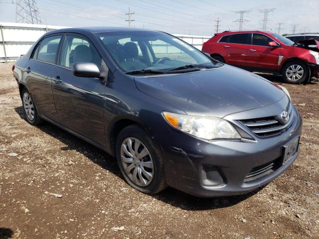 2T1BU4EE3DC921956 - 2013 TOYOTA COROLLA BASE GRAY photo 4