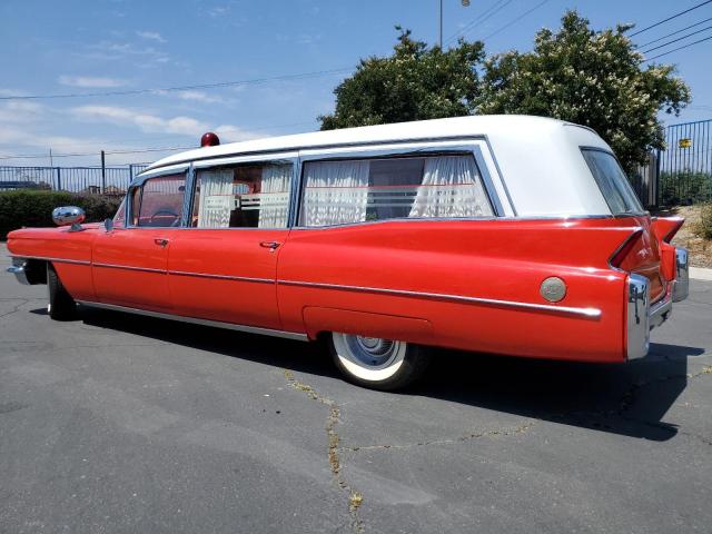 63Z031498 - 1963 CADILLAC HEARSE RED photo 2