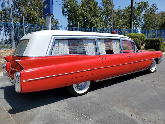 63Z031498 - 1963 CADILLAC HEARSE RED photo 3