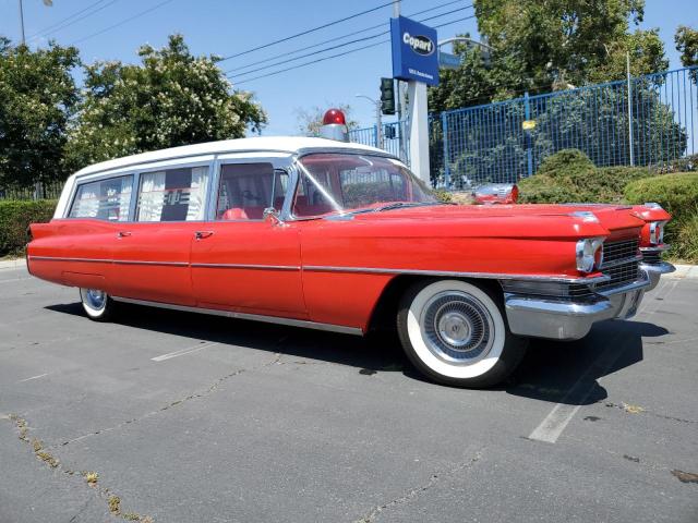 63Z031498 - 1963 CADILLAC HEARSE RED photo 4