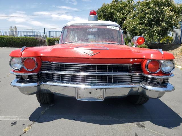 63Z031498 - 1963 CADILLAC HEARSE RED photo 5