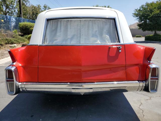 63Z031498 - 1963 CADILLAC HEARSE RED photo 6