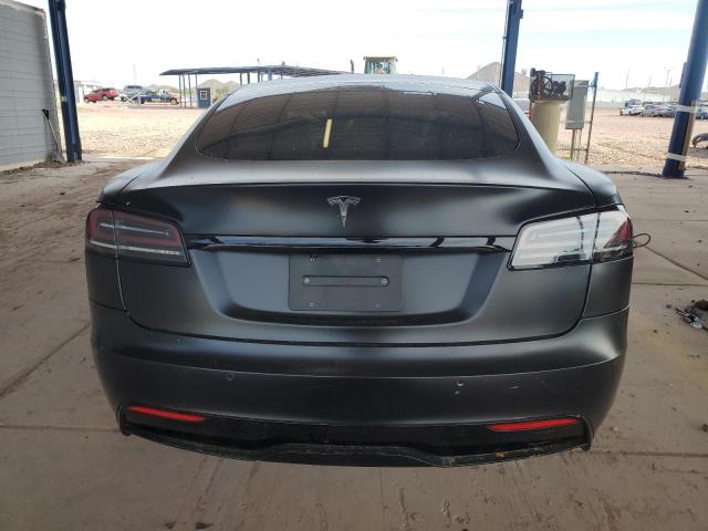 5YJSA1E54NF484148 - 2022 TESLA MODEL S Чорний фото 6