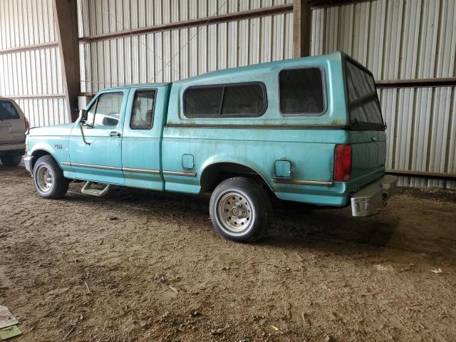 1FTEX15Y8RKB06400 - 1994 FORD F150 GREEN photo 2