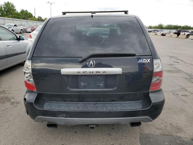 2HNYD18626H520706 - 2006 ACURA MDX TOURING BLACK photo 6