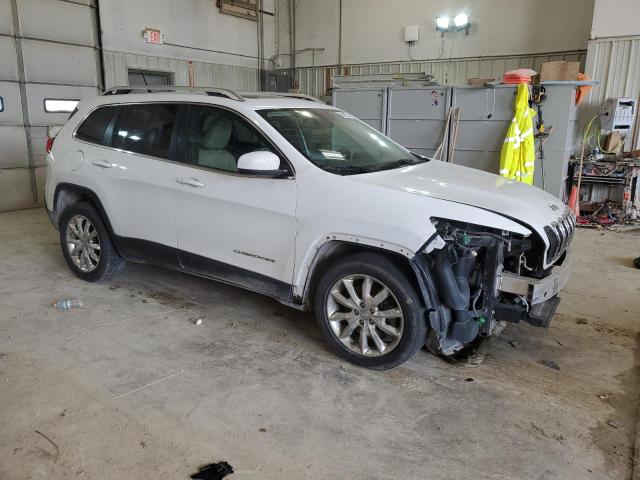 1C4PJLDS5FW506082 - 2015 JEEP CHEROKEE LIMITED WHITE photo 4