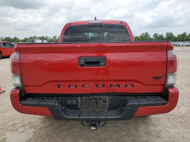 3TMCZ5AN0MM377022 - 2021 TOYOTA TACOMA DOUBLE CAB RED photo 6