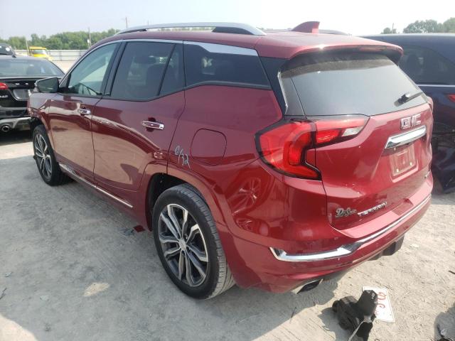 3GKALXEX1JL247823 - 2018 GMC TERRAIN DENALI RED photo 2