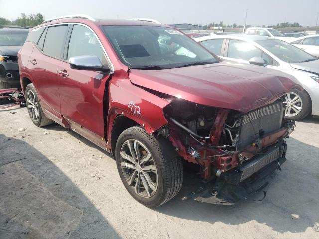 3GKALXEX1JL247823 - 2018 GMC TERRAIN DENALI RED photo 4