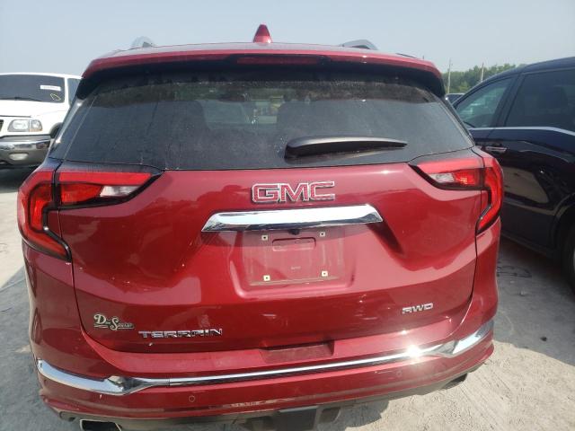 3GKALXEX1JL247823 - 2018 GMC TERRAIN DENALI RED photo 6