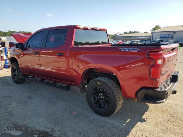 1GCPYCEFXMZ146591 - 2021 CHEVROLET SILVERADO K1500 TRAIL BOSS CUSTOM RED photo 2