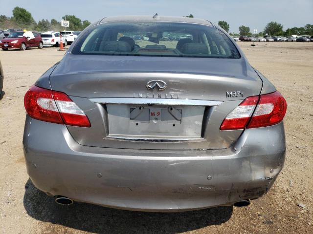 JN1BY1AR7DM604926 - 2013 INFINITI M37 X GRAY photo 6