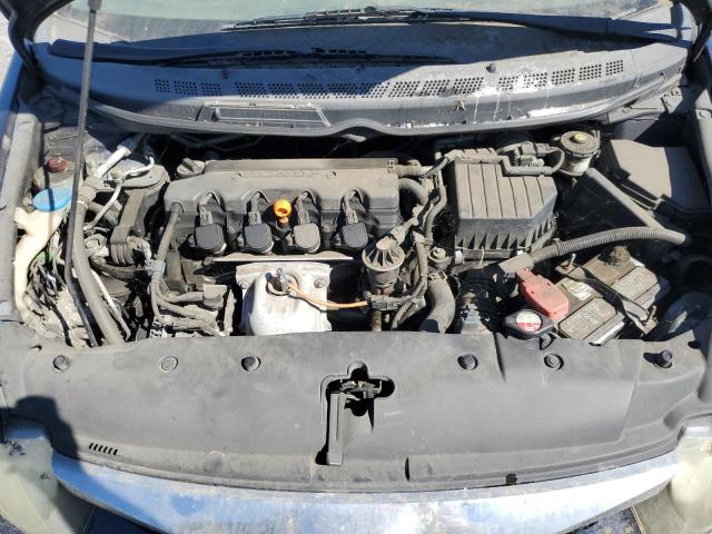 1HGFA16579L002020 - 2009 HONDA CIVIC LX BLUE photo 11