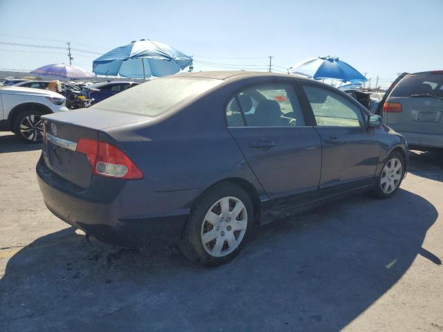 1HGFA16579L002020 - 2009 HONDA CIVIC LX BLUE photo 3