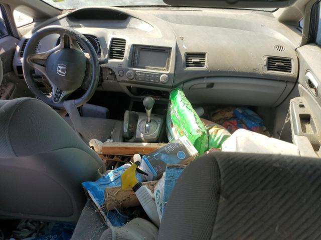 1HGFA16579L002020 - 2009 HONDA CIVIC LX BLUE photo 8