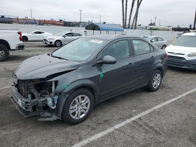 1G1JB5SG2H4104329 - 2017 CHEVROLET SONIC LS 灰色 照片 1