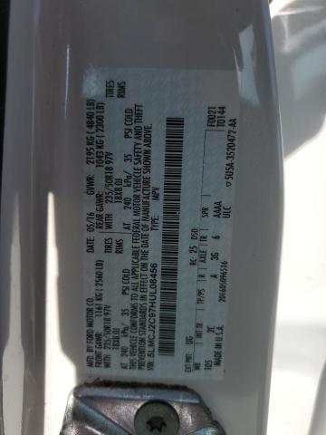 5LMCJ2C97HUL08456 - 2017 LINCOLN MKC SELECT Սպիտակ լուսանկար 13