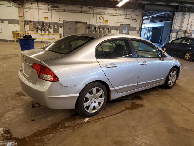 19XFA16529E007214 - 2009 HONDA CIVIC LX SILVER photo 3