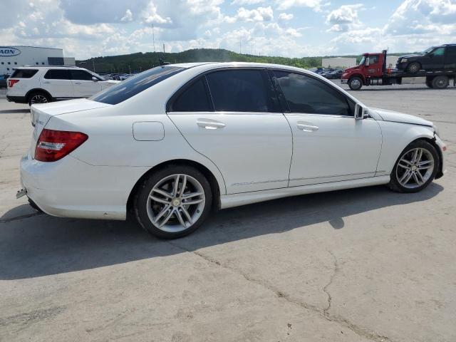 WDDGF8AB3DR265692 - 2013 MERCEDES-BENZ C 300 4MATIC WHITE photo 3
