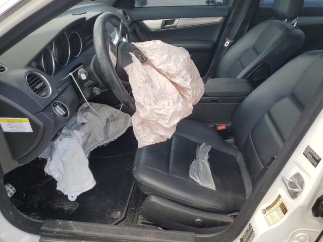 WDDGF8AB3DR265692 - 2013 MERCEDES-BENZ C 300 4MATIC WHITE photo 7