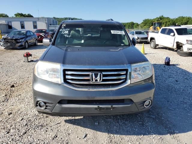 5FNYF3H93CB010369 - 2012 HONDA PILOT TOURING GRAY photo 5