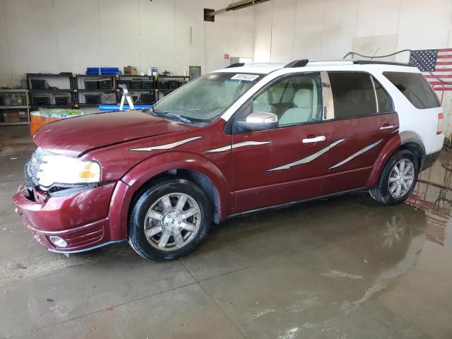 1FMDK05W18GA33693 - 2008 FORD TAURUS X SEL BURGUNDY photo 1