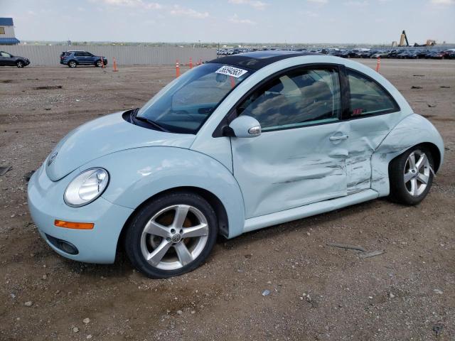 3VWRW3AG5AM019948 - 2010 VOLKSWAGEN NEW BEETLE BLUE photo 1