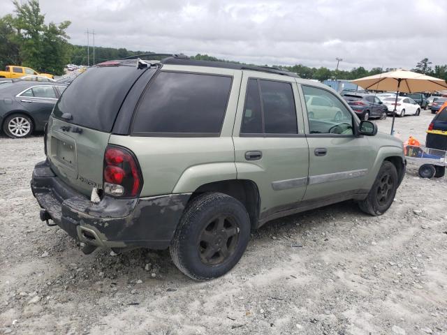 1GNDT13S232313868 - 2003 CHEVROLET TRAILBLAZE GREEN photo 3