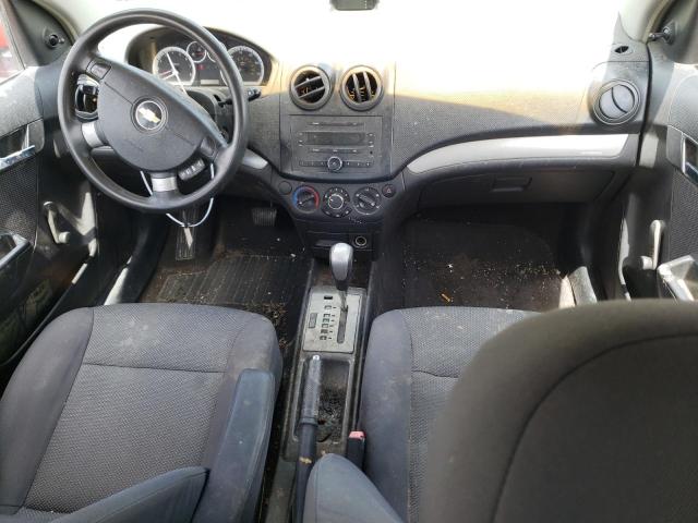 KL1TD56637B137773 - 2007 CHEVROLET AVEO BASE RED photo 8