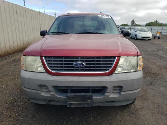 1FMDU72E12ZA89739 - 2002 FORD EXPLORER XLS RED photo 5