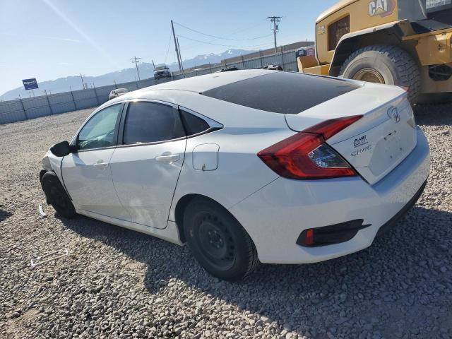 19XFC2F50GE209997 - 2016 HONDA CIVIC LX WHITE photo 2